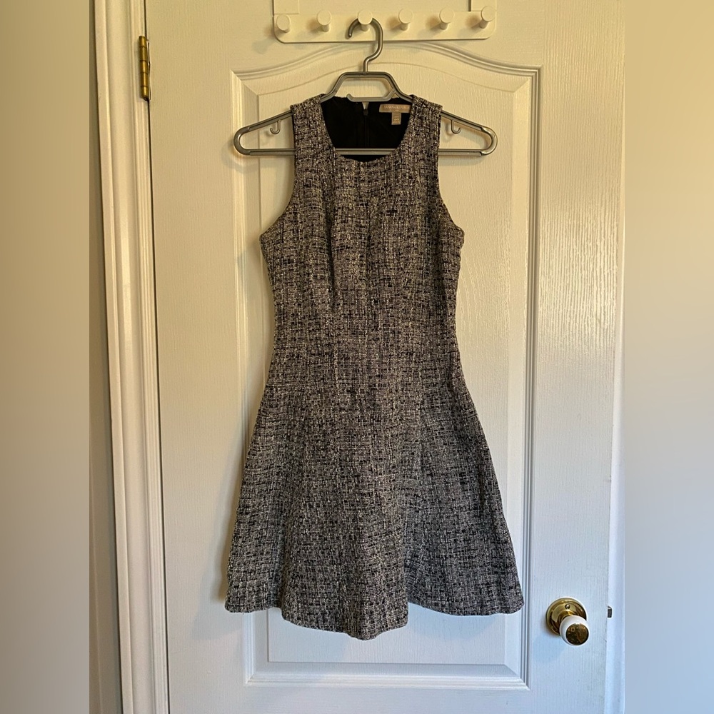 Banana Republic Tweed Fit and Flare Dress Petite Size 00P